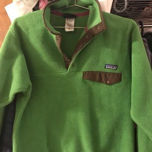 Patagonia Synchilla Men’sSnap T PullOver size XS